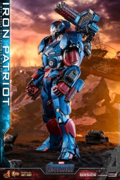 Hot Toys Avengers: Endgame Movie Masterpiece Series Diecast Action Figure 1/6 Iron Patriot -Toy Sale Store iron patriot sixth scale figure marvel gallery 5d35fcb4808d4