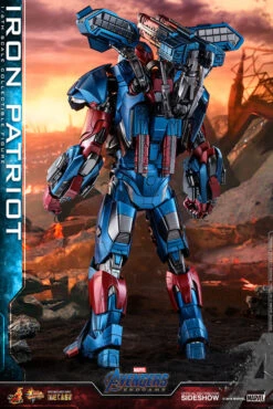Hot Toys Avengers: Endgame Movie Masterpiece Series Diecast Action Figure 1/6 Iron Patriot -Toy Sale Store iron patriot sixth scale figure marvel gallery 5d35fcb4d059d