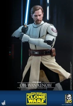 Hot Toys Star Wars Attack Of The Clones 20th Anniversary 1/6 Scale Obi-Wan Kenobi -Toy Sale Store obi wan kenobi star wars gallery 63b859346895c