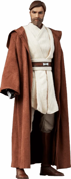Sideshow Star Wars The Clone Wars Action Figure 1/6 Scale Obi-Wan Kenobi