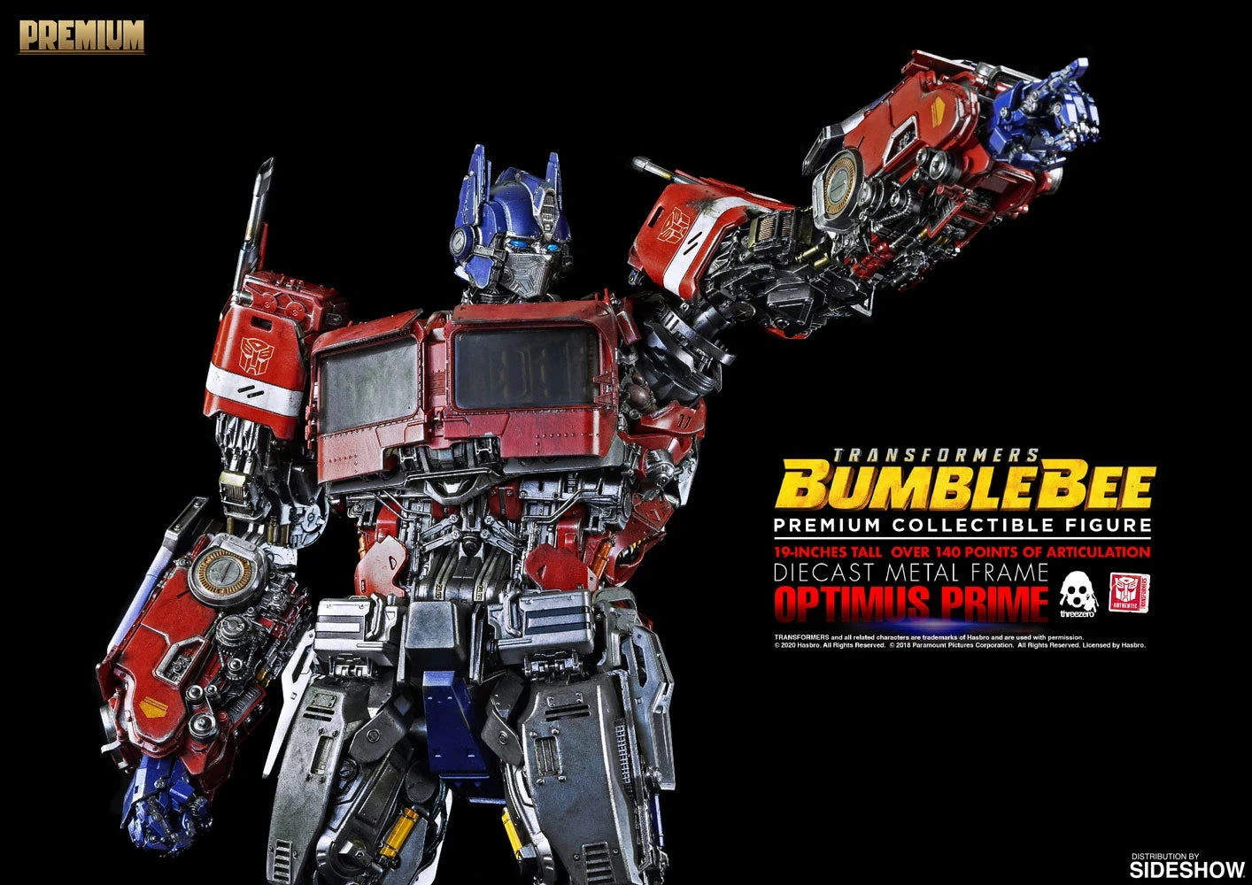 Threezero Transformers Bumblebee Movie Optimus Prime Premium Figure 13 Threezero Transformers Bumblebee Movie Optimus Prime Premium Figure - Image 11