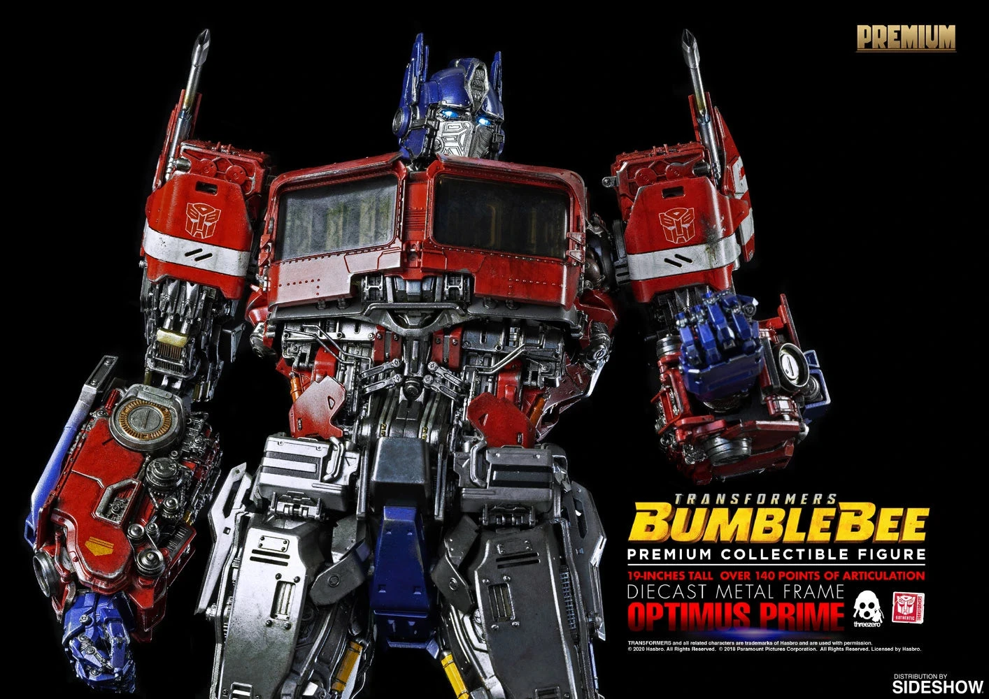 Threezero Transformers Bumblebee Movie Optimus Prime Premium Figure 20 Threezero Transformers Bumblebee Movie Optimus Prime Premium Figure - Image 18