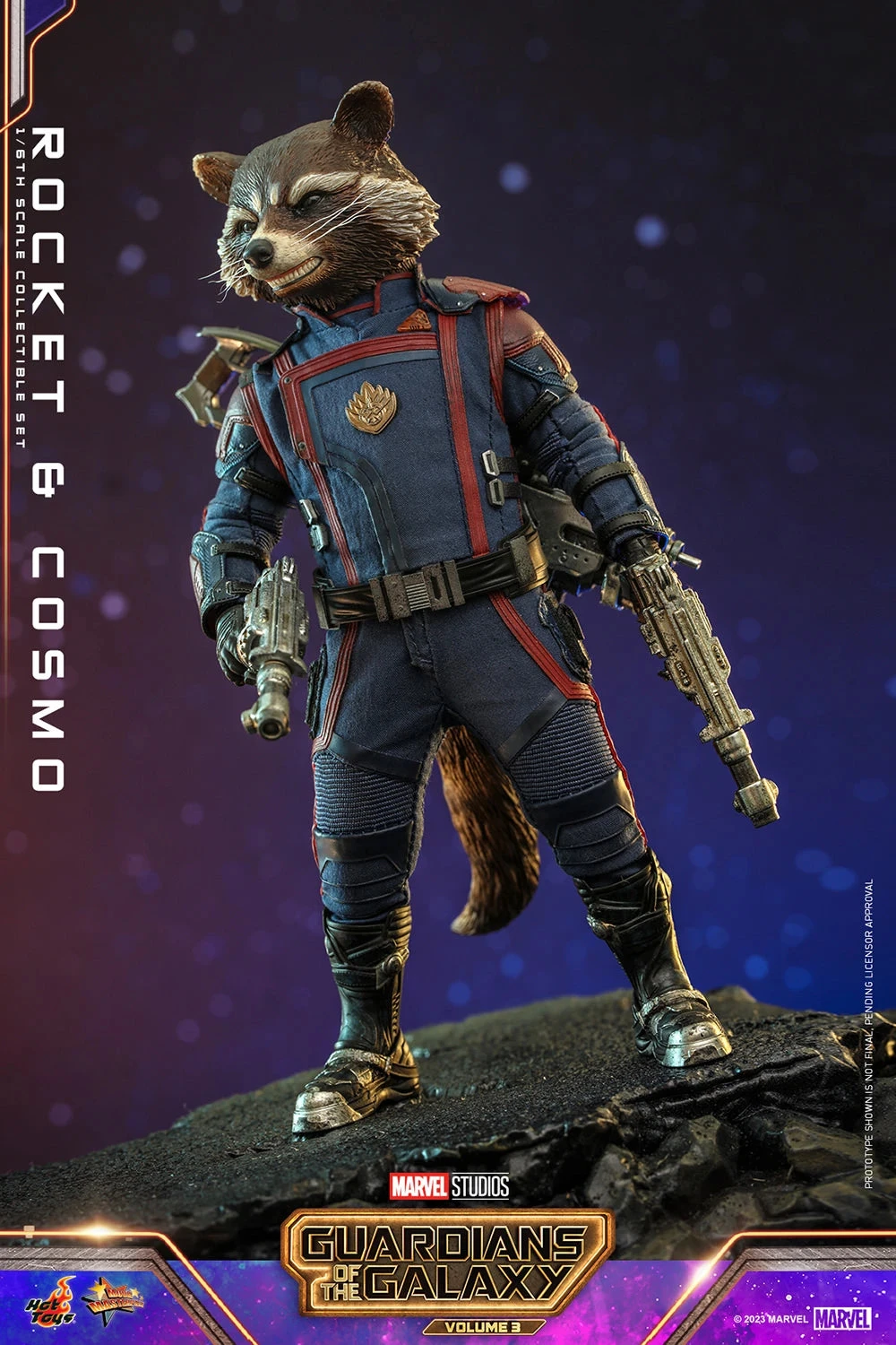 Hot Toys Guardians Of The Galaxy Vol. 3Rocket And Cosmo 1/6th Scale Figure Set 8 Hot Toys Guardians Of The Galaxy Vol. 3Rocket And Cosmo 1/6th Scale Figure Set - Image 6
