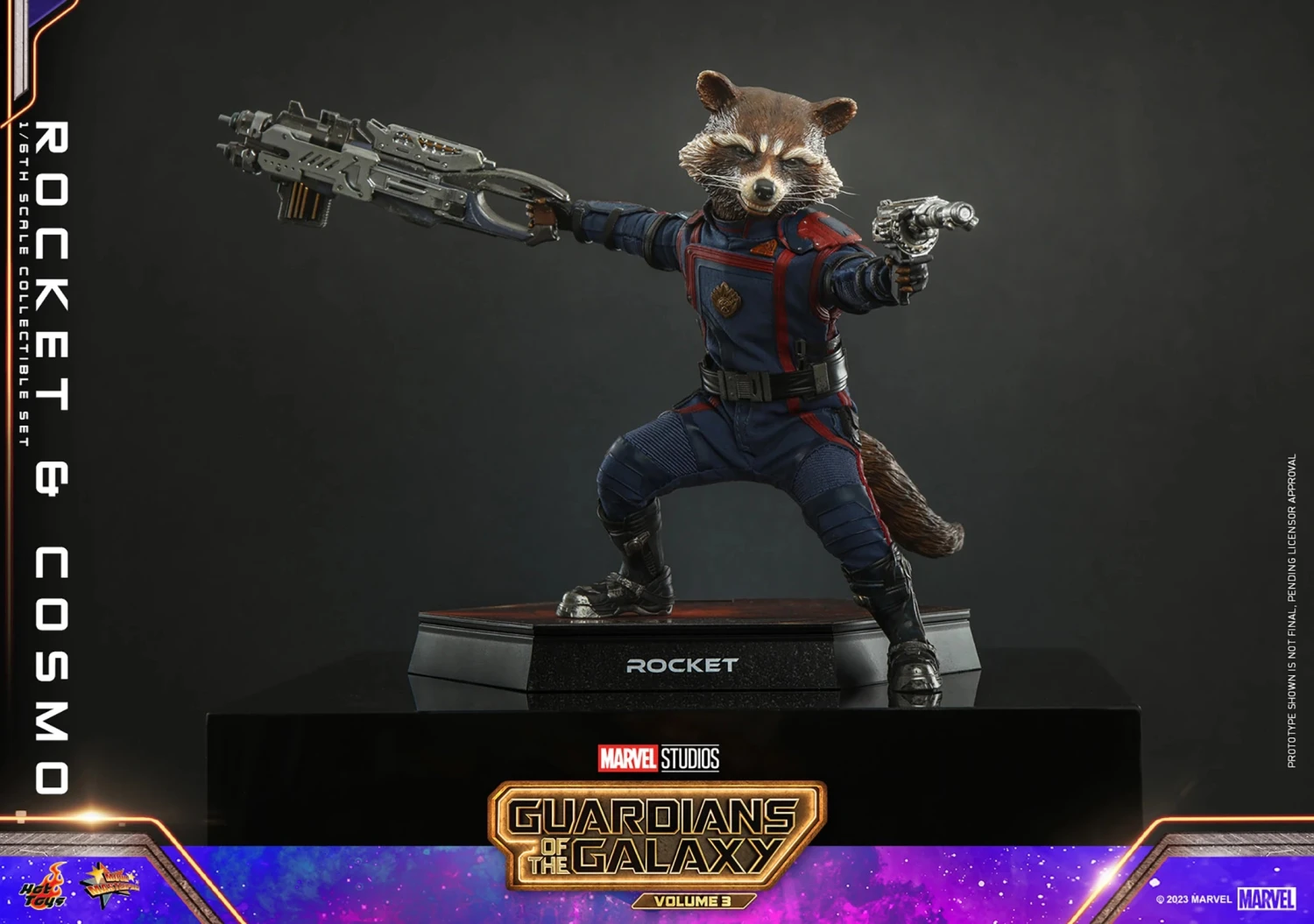 Hot Toys Guardians Of The Galaxy Vol. 3Rocket And Cosmo 1/6th Scale Figure Set 11 Hot Toys Guardians Of The Galaxy Vol. 3Rocket And Cosmo 1/6th Scale Figure Set - Image 9