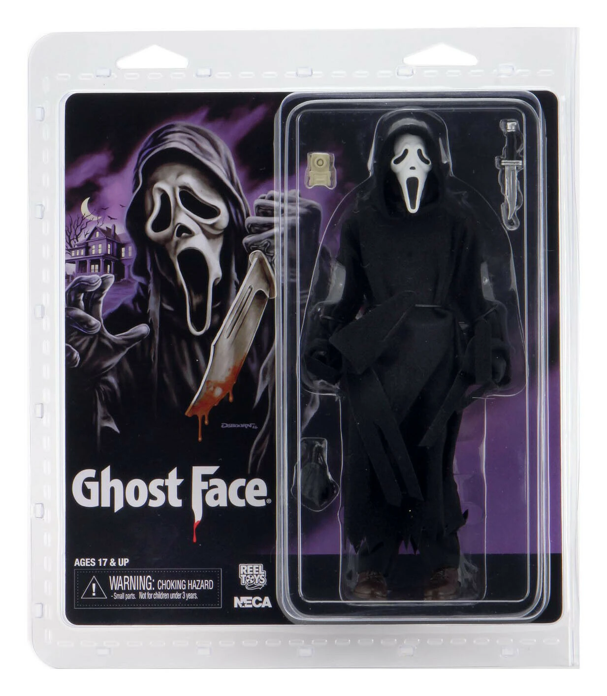 NECA Scream Ghostface 8" Clothed Action Figure 3 NECA Scream Ghostface 8" Clothed Action Figure