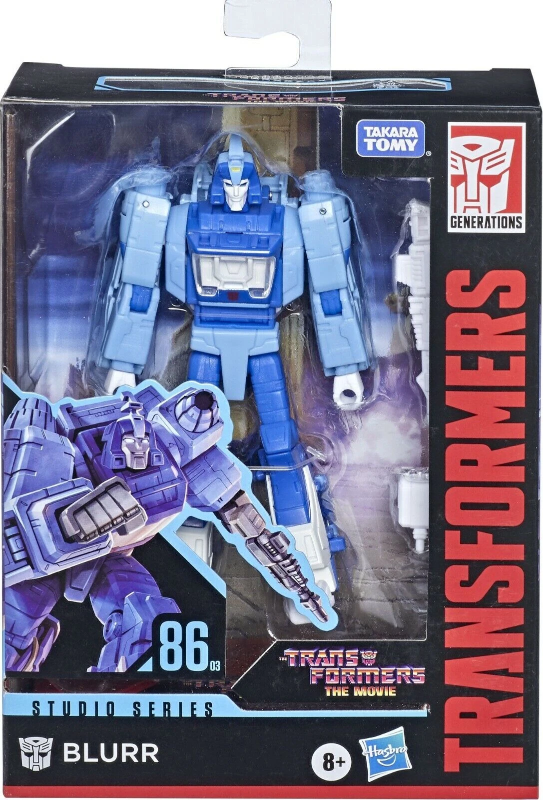 Transformers Studio Series 86-03 Deluxe The Transformers The Movie Blurr 3 Transformers Studio Series 86-03 Deluxe The Transformers The Movie Blurr