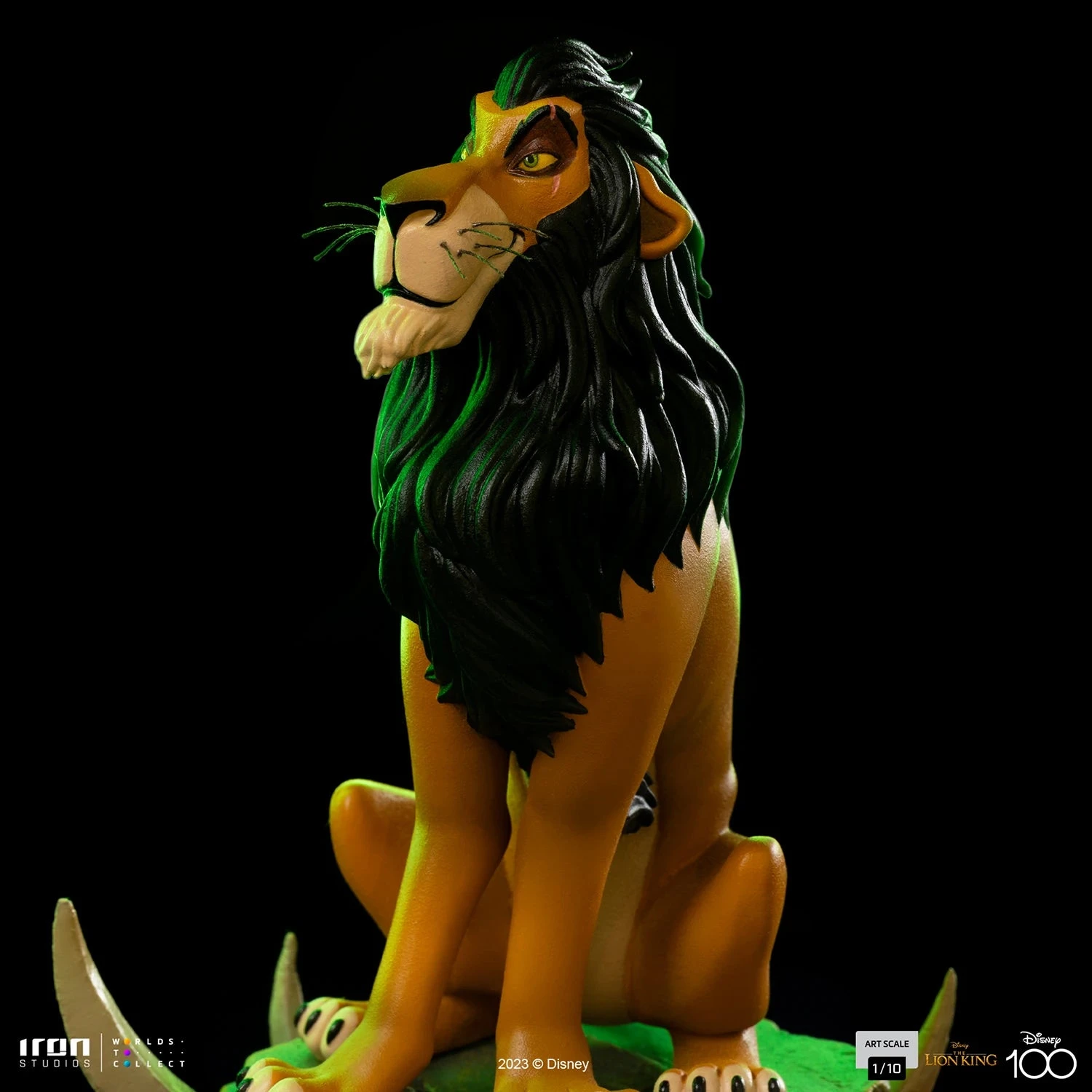 Iron Studios Disney The Lion King 1/10 Art Scale Scar Statue 7 Iron Studios Disney The Lion King 1/10 Art Scale Scar Statue - Image 5