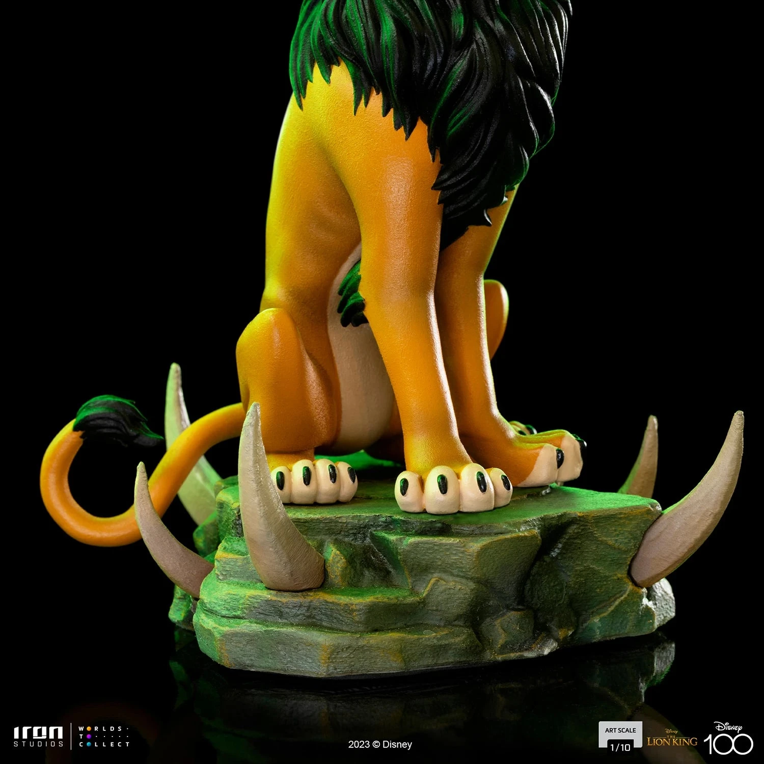 Iron Studios Disney The Lion King 1/10 Art Scale Scar Statue 13 Iron Studios Disney The Lion King 1/10 Art Scale Scar Statue - Image 11