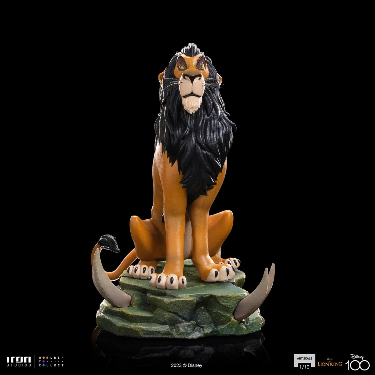 Iron Studios Disney The Lion King 1/10 Art Scale Scar Statue 8 Iron Studios Disney The Lion King 1/10 Art Scale Scar Statue - Image 6