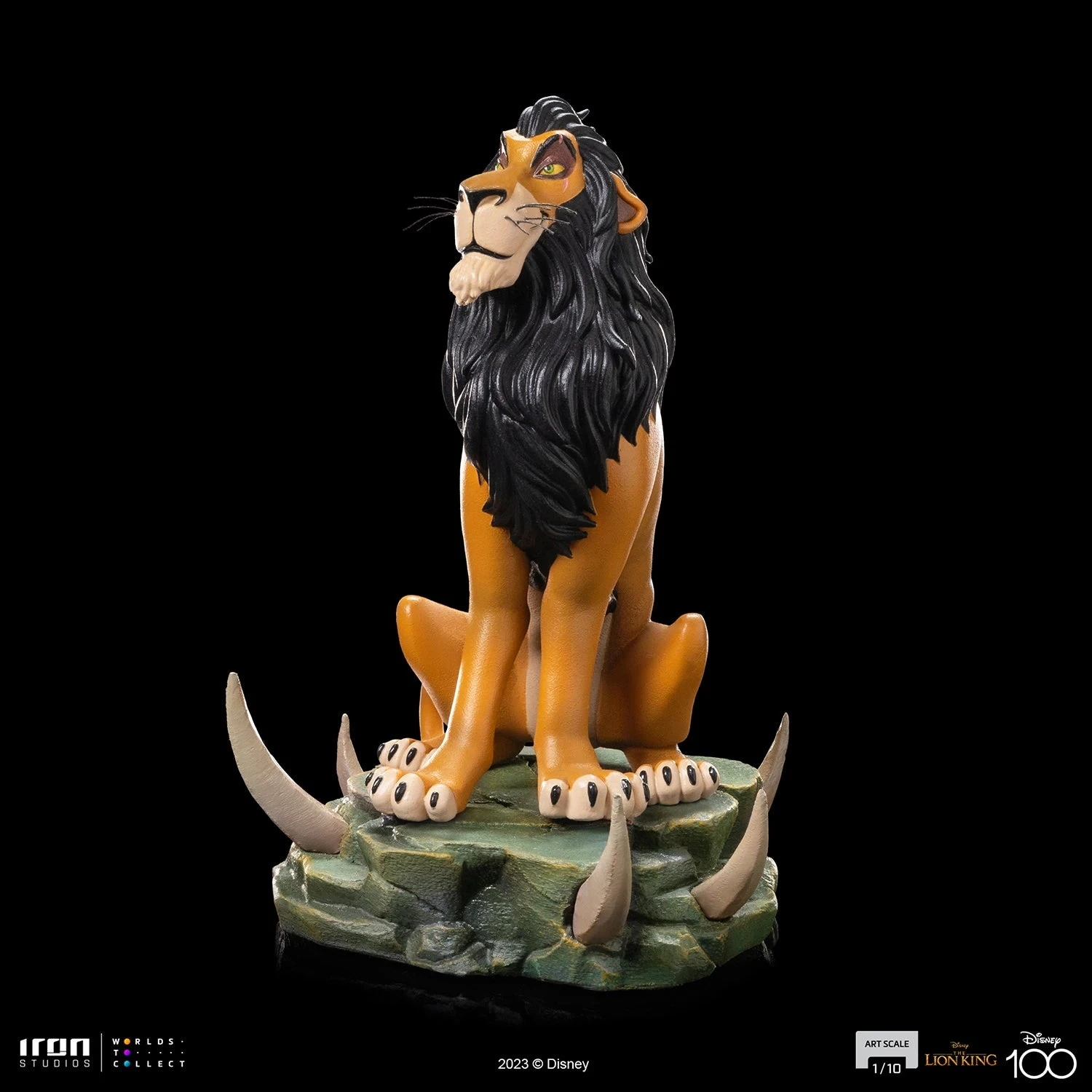 Iron Studios Disney The Lion King 1/10 Art Scale Scar Statue 4 Iron Studios Disney The Lion King 1/10 Art Scale Scar Statue - Image 2