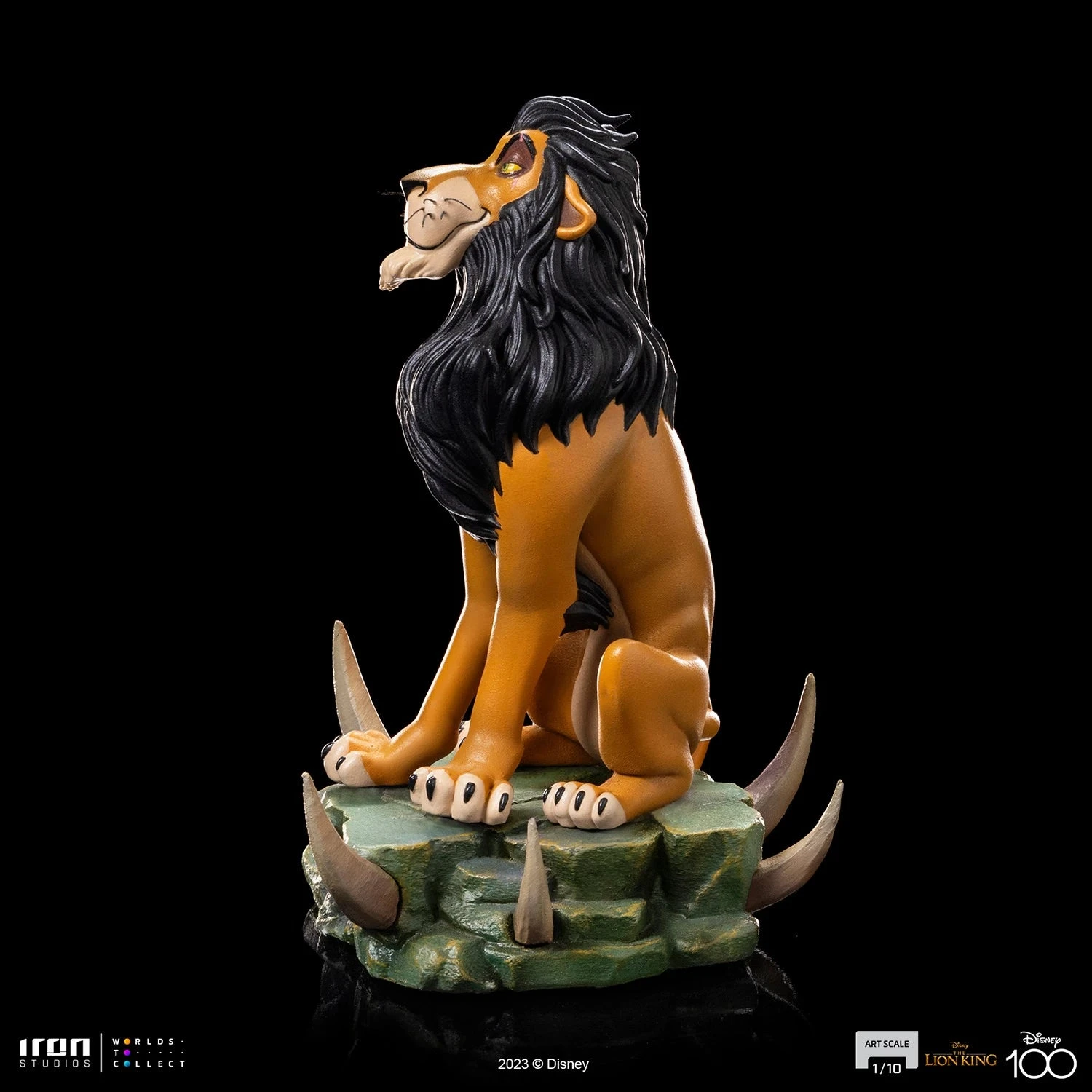 Iron Studios Disney The Lion King 1/10 Art Scale Scar Statue 9 Iron Studios Disney The Lion King 1/10 Art Scale Scar Statue - Image 7