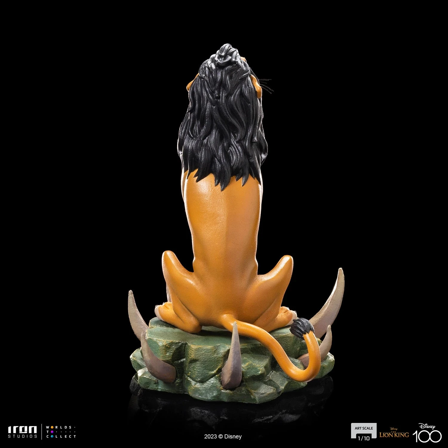 Iron Studios Disney The Lion King 1/10 Art Scale Scar Statue 10 Iron Studios Disney The Lion King 1/10 Art Scale Scar Statue - Image 8