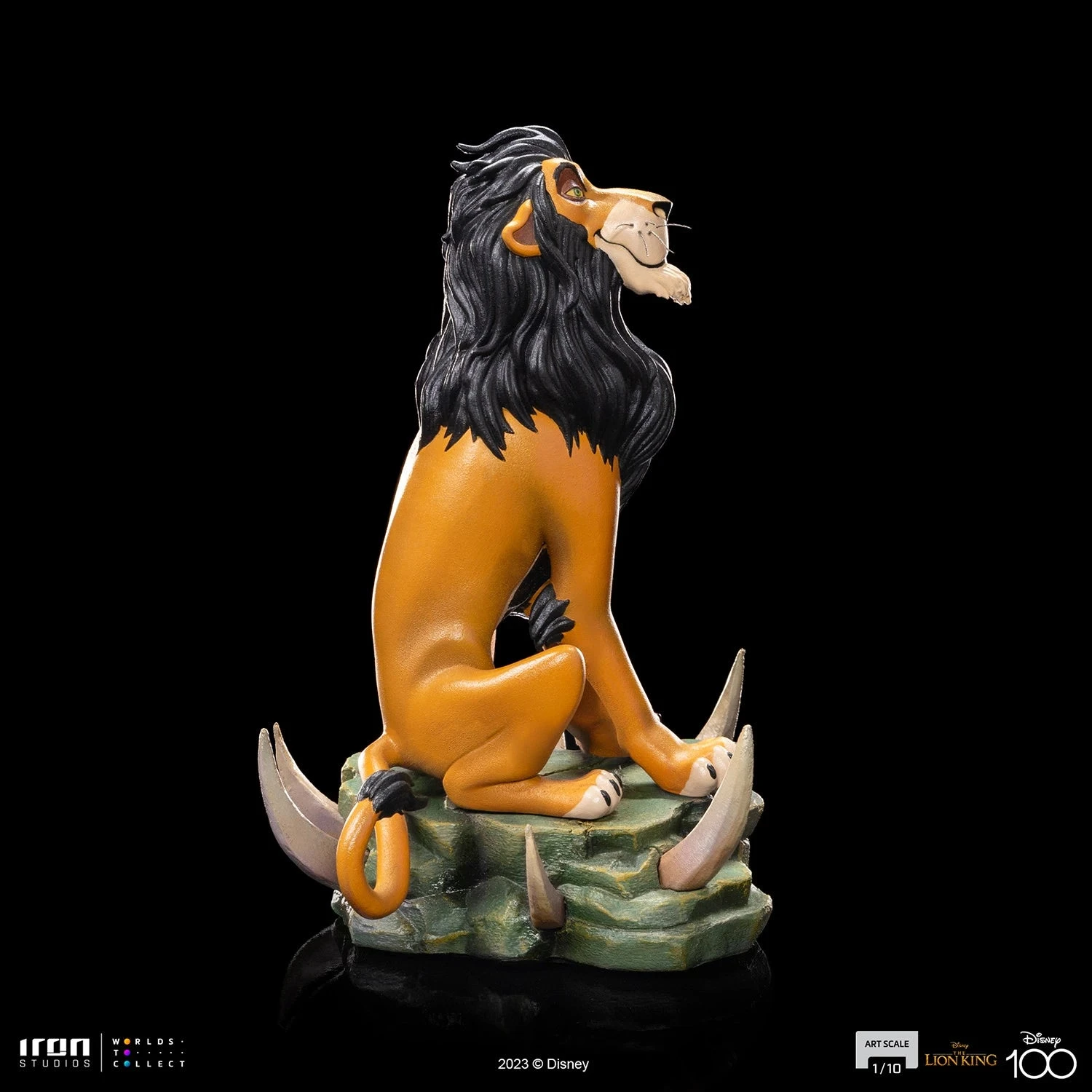 Iron Studios Disney The Lion King 1/10 Art Scale Scar Statue 11 Iron Studios Disney The Lion King 1/10 Art Scale Scar Statue - Image 9