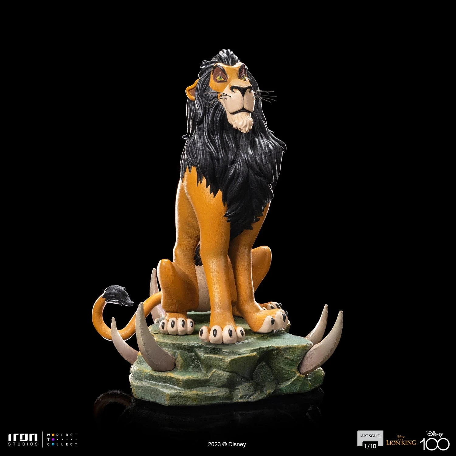 Iron Studios Disney The Lion King 1/10 Art Scale Scar Statue 12 Iron Studios Disney The Lion King 1/10 Art Scale Scar Statue - Image 10