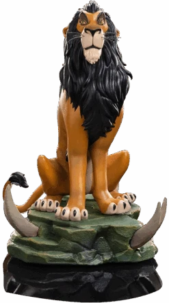 Iron Studios Disney The Lion King 1/10 Art Scale Scar Statue