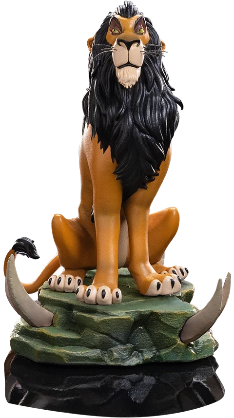 Iron Studios Disney The Lion King 1/10 Art Scale Scar Statue 3 Iron Studios Disney The Lion King 1/10 Art Scale Scar Statue
