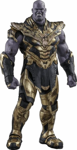 Hot Toys Marvel Avengers: Endgame Movie Masterpiece 1/6 Scale Action Figure Thanos Battle Damaged Version