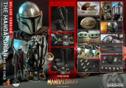 Hot Toys Star Wars The Mandalorian 1/4 Scale Action Figure 2 Pack The Mandalorian & The Child Deluxe -Toy Sale Store the mandalorian and the child deluxe star wars gallery 5fa0719fbfa1f