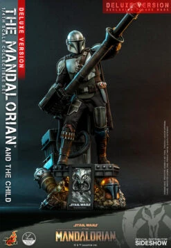 Hot Toys Star Wars The Mandalorian 1/4 Scale Action Figure 2 Pack The Mandalorian & The Child Deluxe -Toy Sale Store the mandalorian and the child deluxe star wars gallery 5fa071a14432f