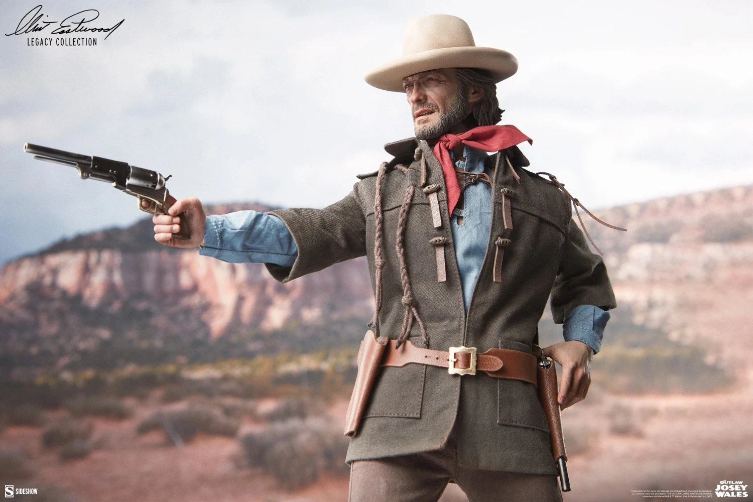 The Outlaw Josey Wales 1/6 Scale Sideshow Figure 7 The Outlaw Josey Wales 1/6 Scale Sideshow Figure - Image 5