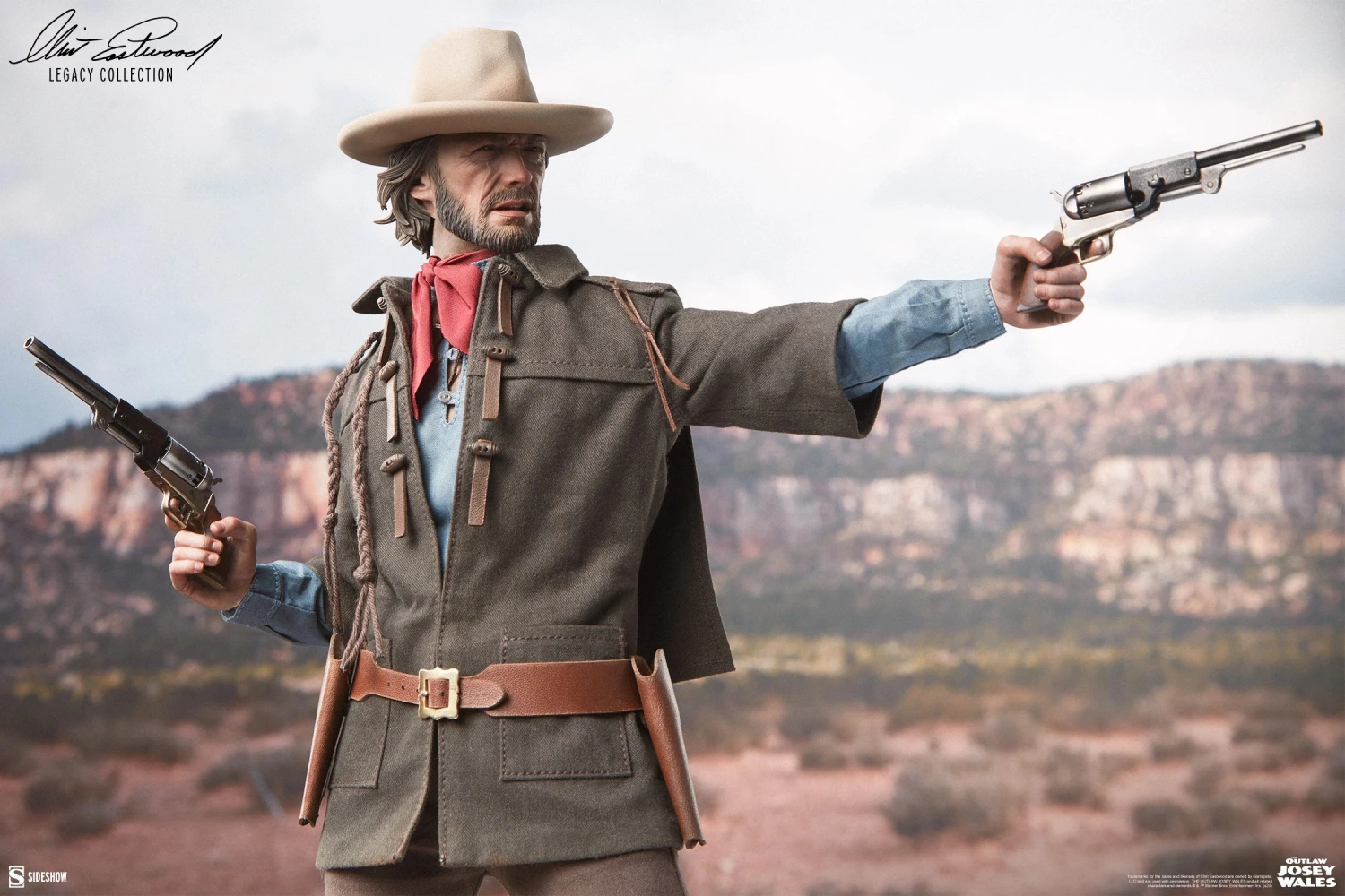 The Outlaw Josey Wales 1/6 Scale Sideshow Figure 11 The Outlaw Josey Wales 1/6 Scale Sideshow Figure - Image 9