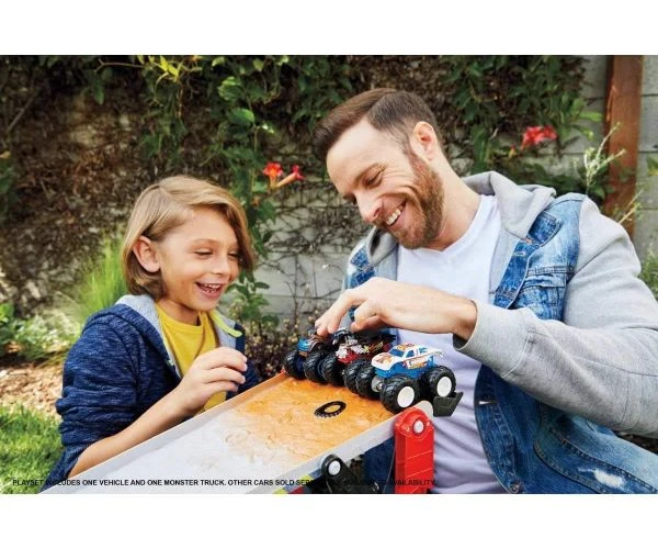 Hot Wheels Monster Trucks Downhill Race And Go 9 Hot Wheels Monster Trucks Downhill Race And Go - Image 7