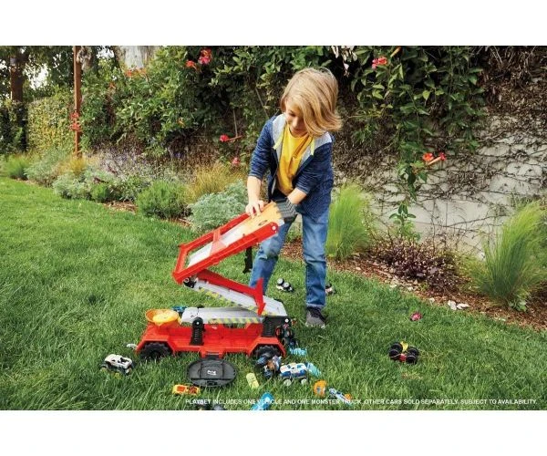 Hot Wheels Monster Trucks Downhill Race And Go 8 Hot Wheels Monster Trucks Downhill Race And Go - Image 6