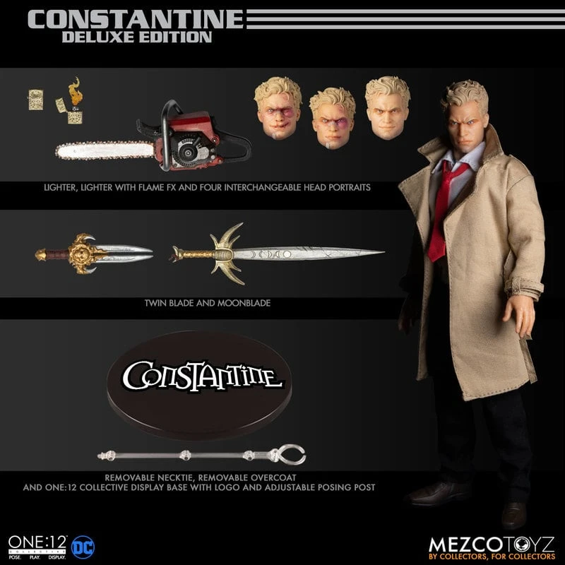 DC Comics One:12 Collective Deluxe Constantine Action Figure 14 DC Comics One:12 Collective Deluxe Constantine Action Figure - Image 12