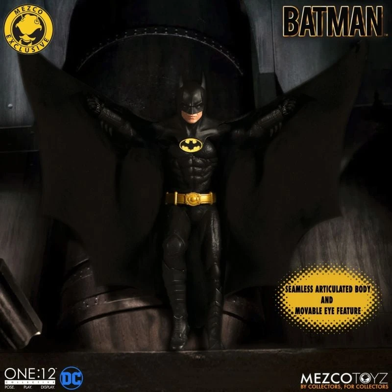 Mezco One:12 Collective Batman 1989 Edition Action Figure 5 Mezco One:12 Collective Batman 1989 Edition Action Figure - Image 3