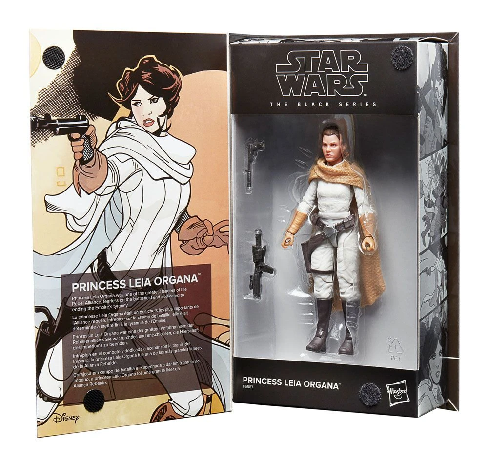 Hasbro Star Wars The Black Series Princess Leia Organa Action Figure 15 Hasbro Star Wars The Black Series Princess Leia Organa Action Figure - Image 13