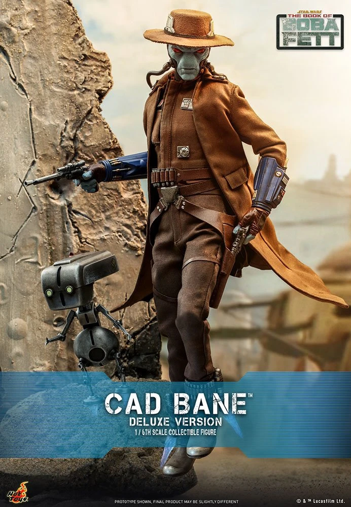 Hot Toys Star Wars 1/6 Scale The Book Of Boba Fett Action Figure - Cad Bane (Deluxe Version) 5 Hot Toys Star Wars 1/6 Scale The Book Of Boba Fett Action Figure - Cad Bane (Deluxe Version) - Image 3