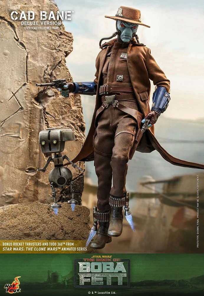 Hot Toys Star Wars 1/6 Scale The Book Of Boba Fett Action Figure - Cad Bane (Deluxe Version) 3 Hot Toys Star Wars 1/6 Scale The Book Of Boba Fett Action Figure - Cad Bane (Deluxe Version)