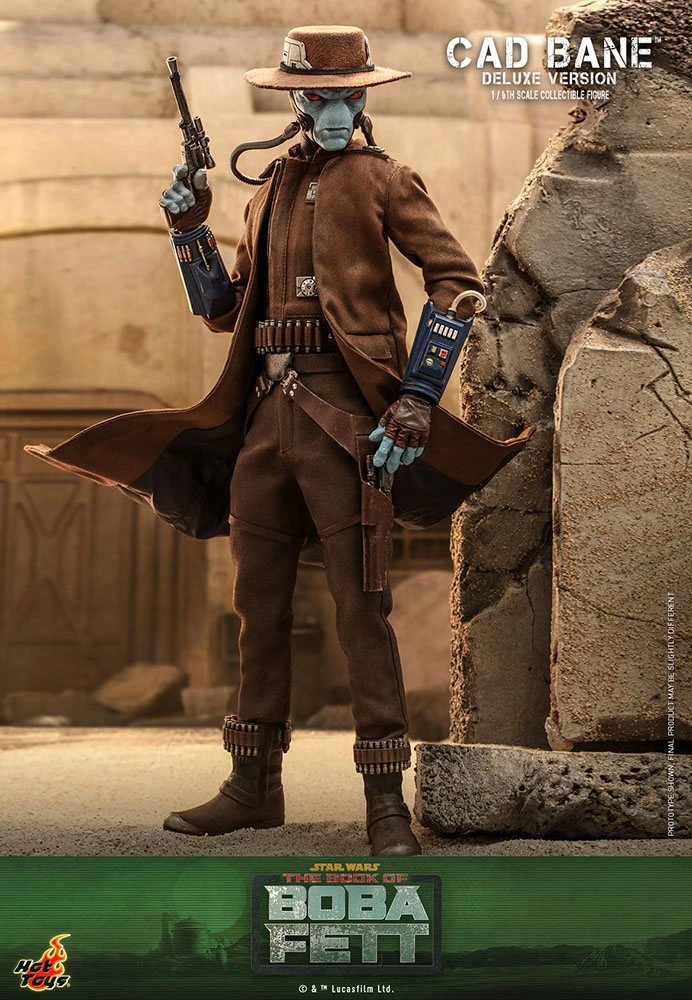 Hot Toys Star Wars 1/6 Scale The Book Of Boba Fett Action Figure - Cad Bane (Deluxe Version) 6 Hot Toys Star Wars 1/6 Scale The Book Of Boba Fett Action Figure - Cad Bane (Deluxe Version) - Image 4