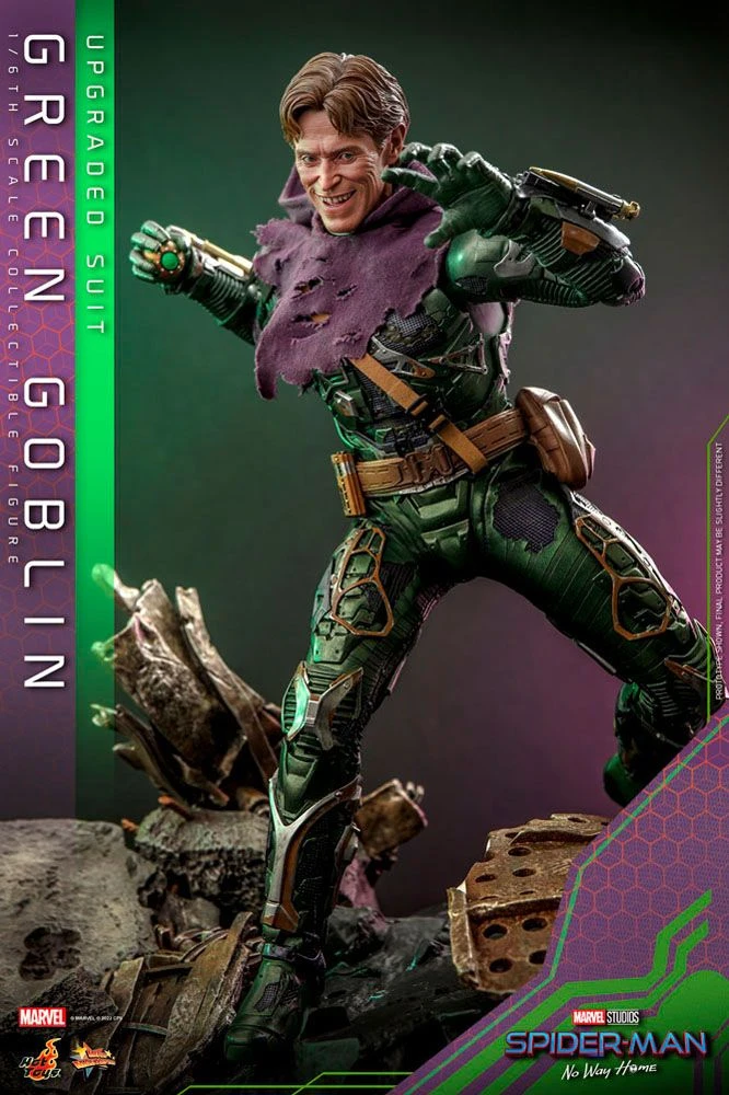 Hot Toys Spider-Man No Way HomeGreen Goblin (Upgraded Suit) 1/6th Scale Figure 11 Hot Toys Spider-Man No Way HomeGreen Goblin (Upgraded Suit) 1/6th Scale Figure - Image 9