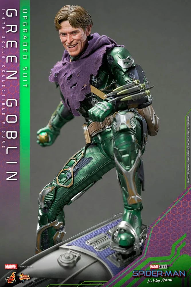 Hot Toys Spider-Man No Way HomeGreen Goblin (Upgraded Suit) 1/6th Scale Figure 12 Hot Toys Spider-Man No Way HomeGreen Goblin (Upgraded Suit) 1/6th Scale Figure - Image 10