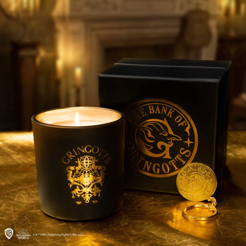 Wizarding World Gringotts Scented Candle With Keychain 15 Wizarding World Gringotts Scented Candle With Keychain - Image 13