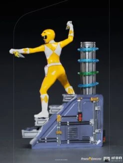 Iron Studios Power Rangers BDS 1/10 Art Scale Statue Yellow Ranger -Toy Sale Store x is12818 b