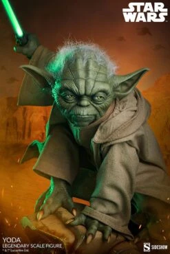 Sideshow Collectibles Star Wars Legendary Scale Yoda (Attack Of The Clones) -Toy Sale Store x ss200612 a