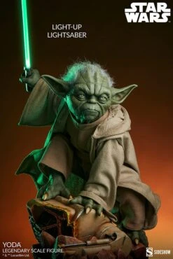 Sideshow Collectibles Star Wars Legendary Scale Yoda (Attack Of The Clones) -Toy Sale Store x ss200612 b