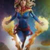 Sideshow Marvel Premium Format Statue Captain Marvel 60 Cm