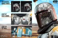 Sideshow The Mandalorian Boba Fett 1:1 Life-Size Scale Bust *SPECIAL ORDER REQUEST -Toy Sale Store x ss400375 b